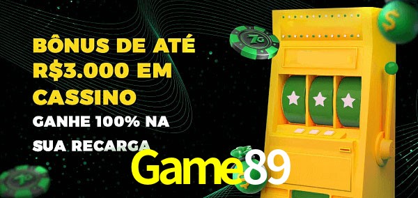 Game89 melhor bônus de depósito